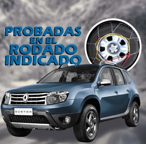 Jgo. de cadena para barro y nieve 100