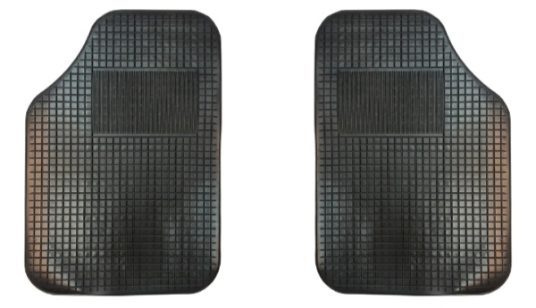 Jgo. Cubrealfombra Goma 2 piezas, PVC, del 64x44cm