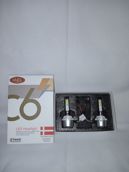 Jgo. Lampara Cree C6 Led H1 (Uso destinado a Vehiculos fuera de ruta, no aptos para circular en la via publica)