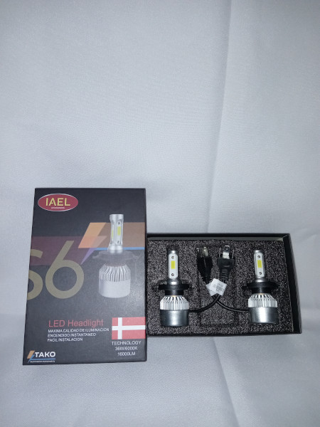 Jgo. Lampara Cree S6 Led H4 9003 HB2 (Uso destinado a Vehículos fuera de ruta, no aptos para circular en la vía publica)